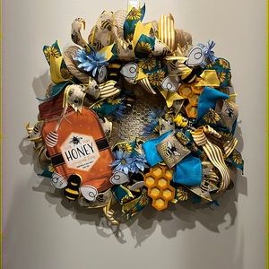 Honey Bee Wreath